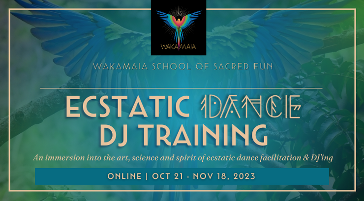 Ecstatic Dance DJ Training *Re-Boot* Autumn 2023